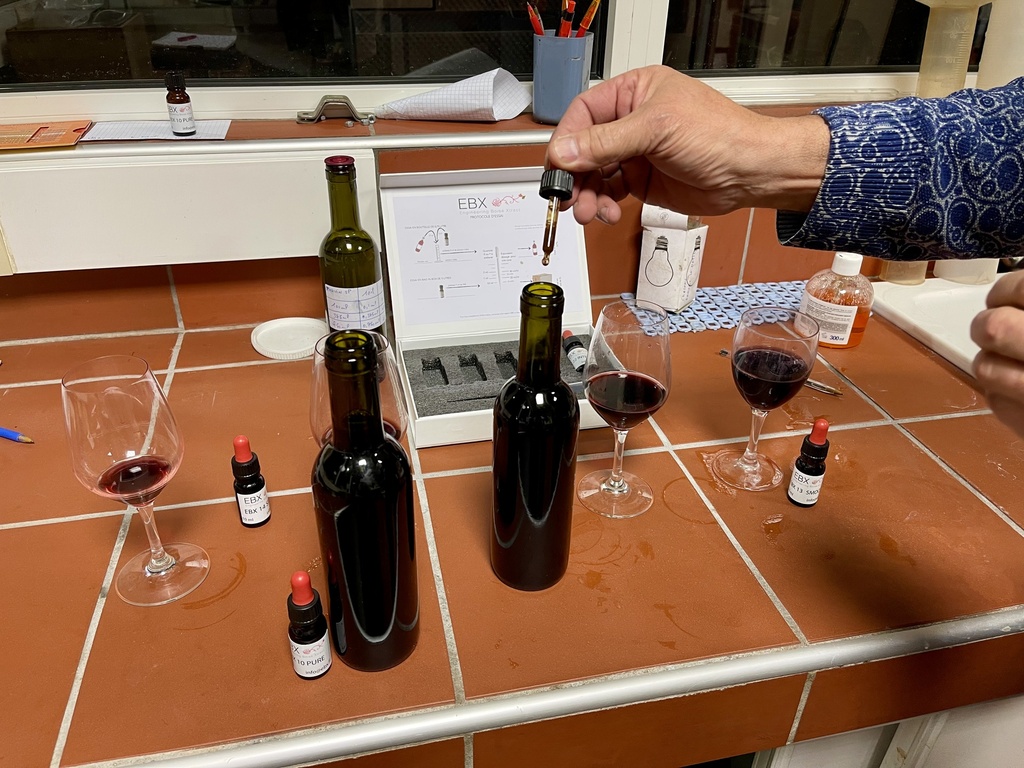 Kit d'aide à la décision oenologique - PRIMARY COLORS TANINS by EBX