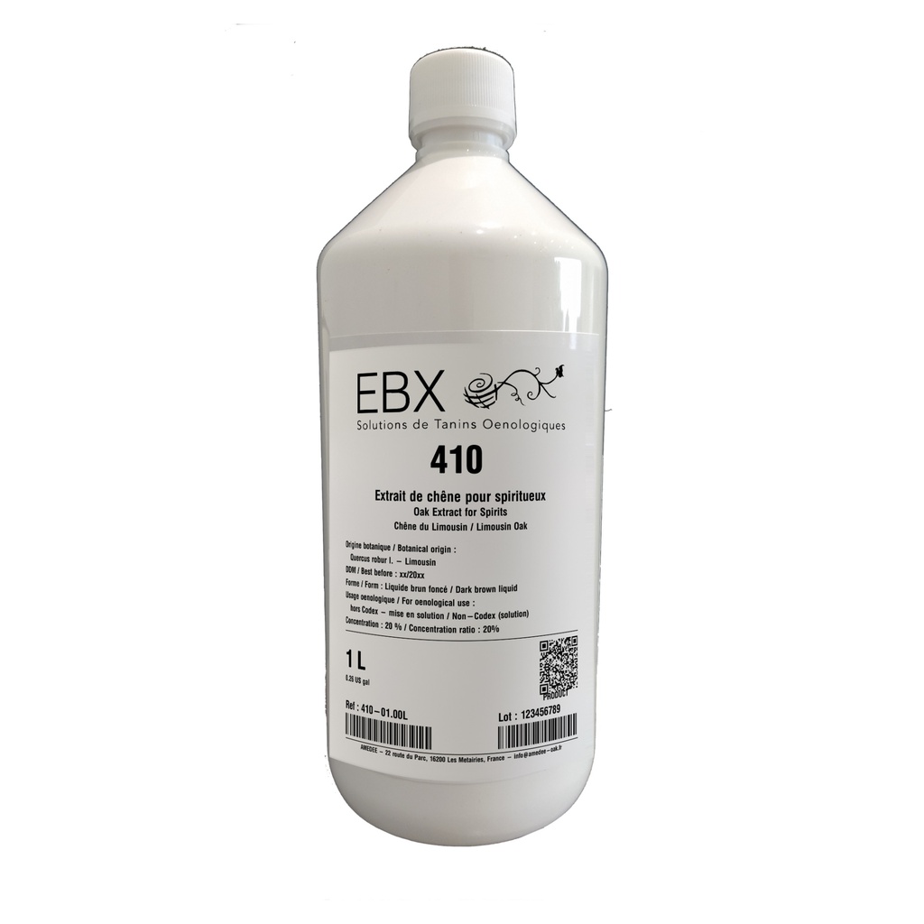 [410-01.00L] EBX #410 - Boisé Liquide pour spiritueux (1 litre)