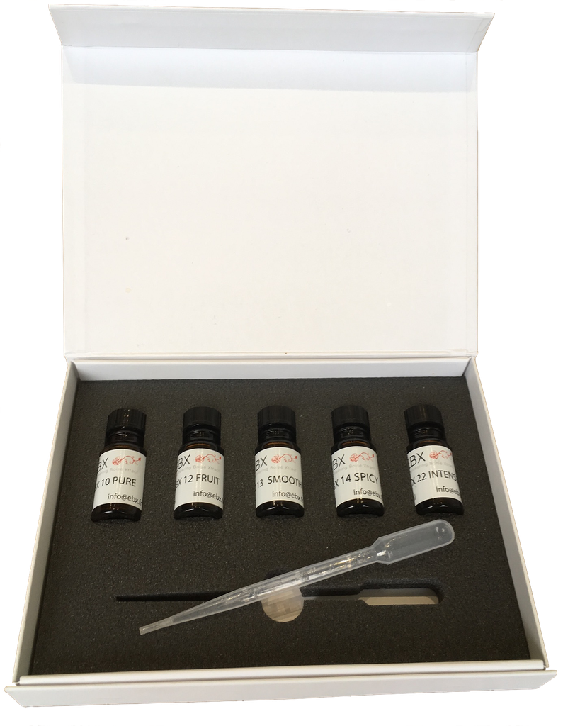 Caja de Herramientas de Toma de Decisiones Enológicas - 5 TANINOS "COLORES PRIMARIOS" por EBX