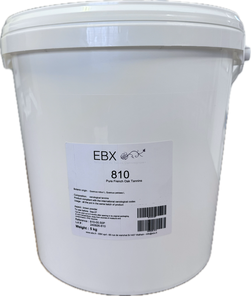 EBX 810 - Tannins chêne français PURE ( /kg)