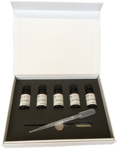 [OENOKIT PColors #5] Oenological Decision Making Tool Box - 5 "PRIMARY COLORS" TANINS by EBX